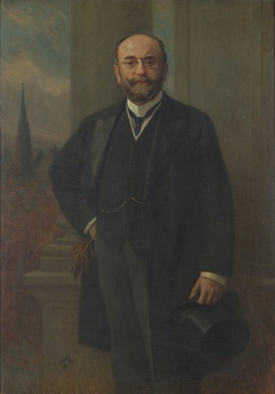 Bécs polgármestere dr. Richard Weisskirchner alkotó: Hans Temple