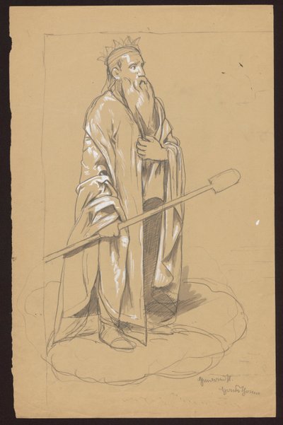 Január allegóriája alkotó: Hans Thoma