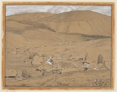 Bernau-Oberlehen alkotó: Hans Thoma