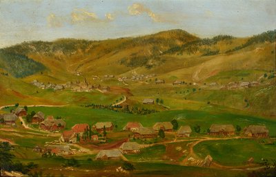 Bernau a Fekete-erdőben alkotó: Hans Thoma