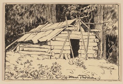 Rajz az ábécéskönyvhöz: kalap alkotó: Hans Thoma