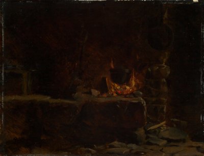 Kályha a bernaui Thoma-házban alkotó: Hans Thoma