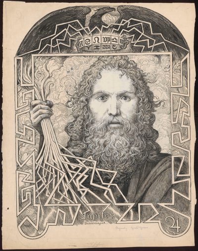 Jupiter alkotó: Hans Thoma