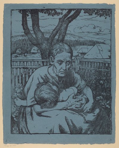 Anyaság alkotó: Hans Thoma
