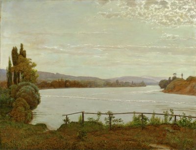 Reggel a Felső-Rajnánál, Säckingen közelében alkotó: Hans Thoma