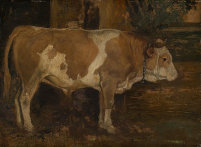 Ökör az erdőben alkotó: Hans Thoma