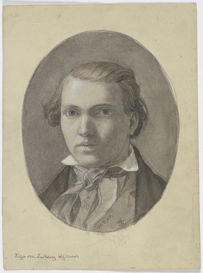 Ludwig Thoma egyik fiának portréja alkotó: Hans Thoma