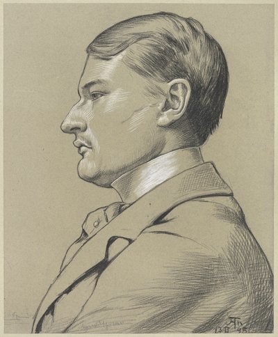 Otto Küchler portréja alkotó: Hans Thoma