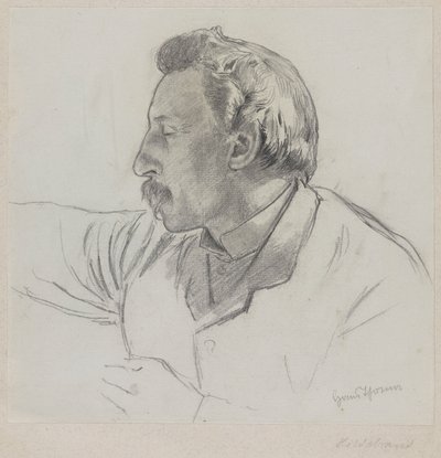 Adolf Hildebrand portréja (1841-1921) alkotó: Hans Thoma