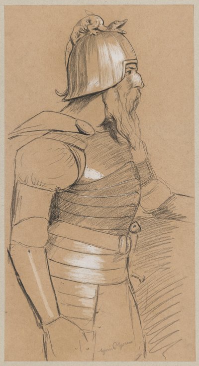 Hagen jelmezterve alkotó: Hans Thoma