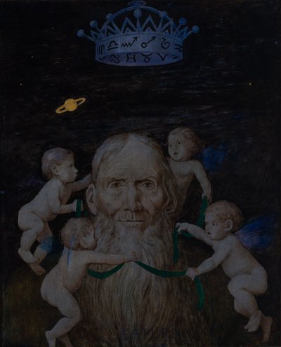 Szaturnusz alkotó: Hans Thoma