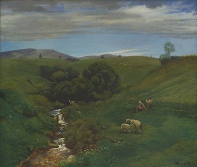 Fekete-erdei rét Bernau közelében alkotó: Hans Thoma
