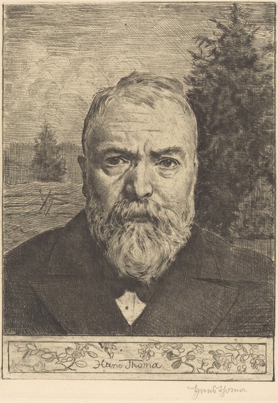 Önarckép II. alkotó: Hans Thoma