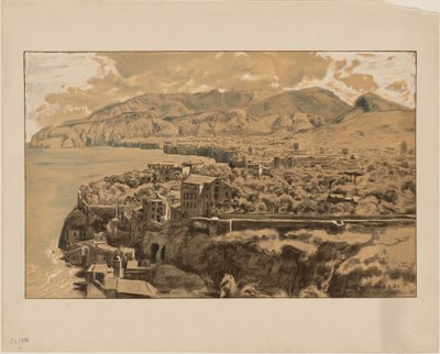 Sorrento alkotó: Hans Thoma