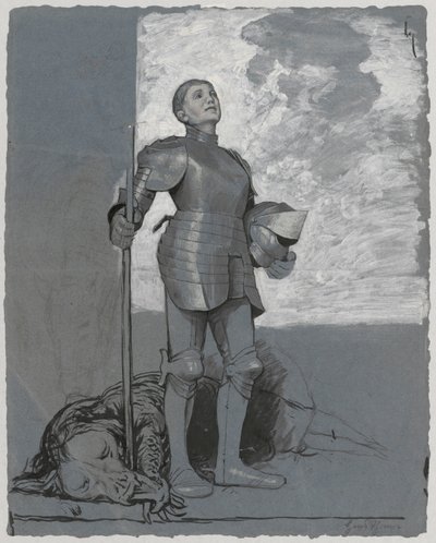 Szent György alkotó: Hans Thoma