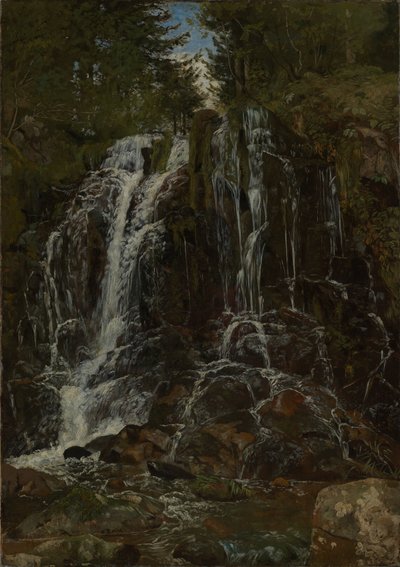 Vízesés St. Blasien közelében alkotó: Hans Thoma