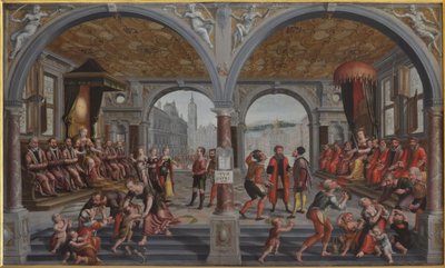 Igazságosság és igazságtalanság Igazságosság és igazságtalanság, 1594-1595. alkotó: Hans Vredeman de Vries
