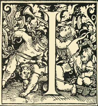 I – Hans Weiditz ábécéje, 1520-1521, 1908. alkotó: Hans Weiditz