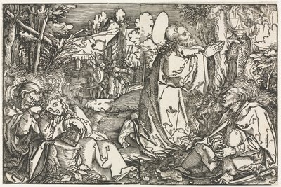 Agónia a kertben alkotó: Hans Weiditz