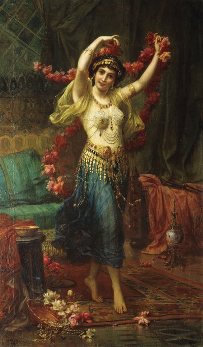 Odaliszk alkotó: Hans Zatzka