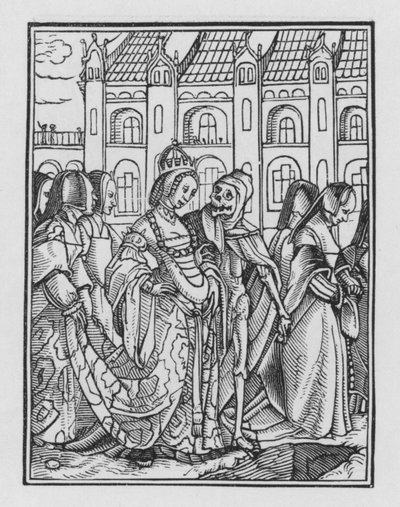 Holbein haláltánca: A császárné alkotó: Hans after Holbein the Younger
