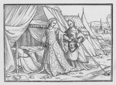 Judith levágta Holofernész fejét, Judit XIII, 8 alkotó: Hans after Holbein the Younger