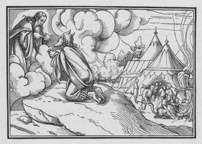 Mózes felszenteli Áront és fiait, VIII. Leviticus, 1-3 alkotó: Hans after Holbein the Younger