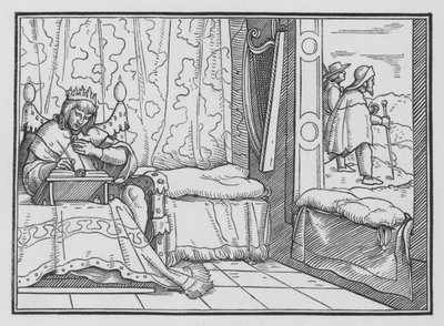 Az istenfélők boldogsága, I. zsoltár, 1 alkotó: Hans after Holbein the Younger