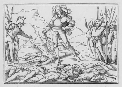 Józsué harmincegy királya, XII. Józsué, 7 alkotó: Hans after Holbein the Younger