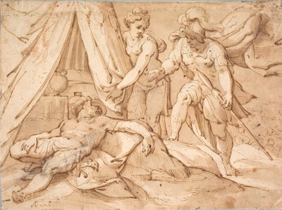 Dán:  Jael és Sisera alkotó: Hans von Aachen