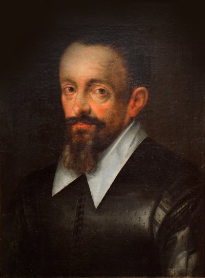 Johannes Kepler portréja 1571-1630, 1601-1615 között. alkotó: Hans von Aachen