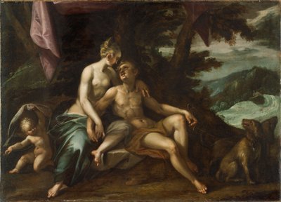 Vénusz és Adonisz alkotó: Hans von Aachen