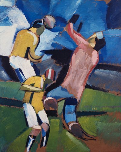 Labdarúgók, focisták alkotó: Harald Giersing
