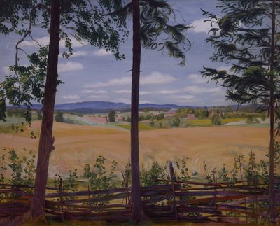 Ås-től alkotó: Harald Oscar Sohlberg