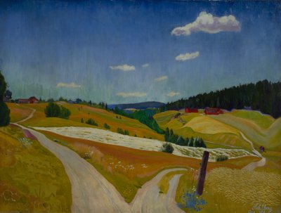 A mező termése alkotó: Harald Oscar Sohlberg