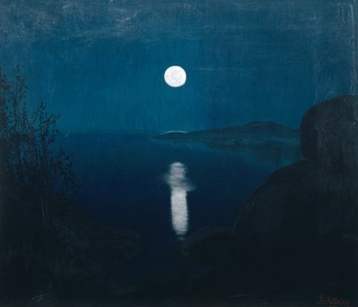 Holdfény alkotó: Harald Oscar Sohlberg