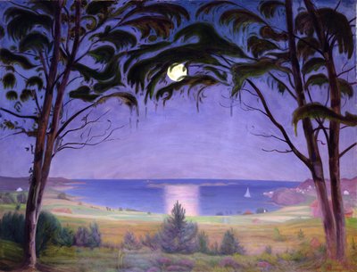 Holdfény, Nevlunghavn alkotó: Harald Oscar Sohlberg