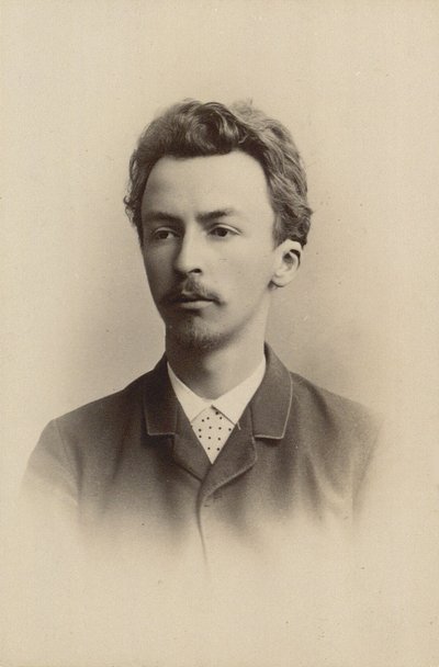 Vilhelm Hammershøi portréja 1864-1916, 1889. alkotó: Harald Riise