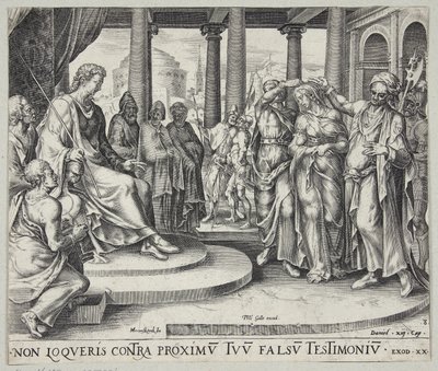 Susanne-t vádolják a vének alkotó: Harmen Jansz. Muller