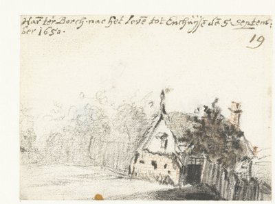 Ház Enkhuizenben alkotó: Harmen ter Borch