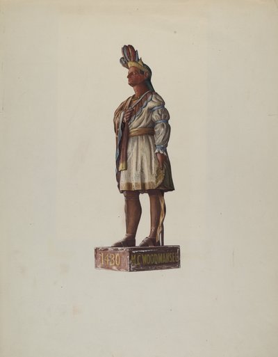 indián főnök alkotó: Harold A. Doughty