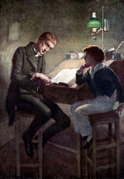 Charles Dickens: David Copperfield alkotó: Harold Copping
