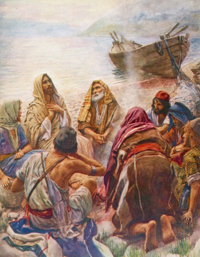 "Szeretsz engem" János, 21 alkotó: Harold Copping