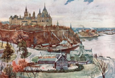 Parlament háza, Ottawa alkotó: Harold Copping