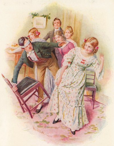 Illusztráció Charles Dickens karácsonyi énekéhez (színes litó) alkotó: Harold Copping