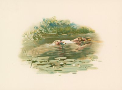 Ophelia, megfulladt alkotó: Harold Copping