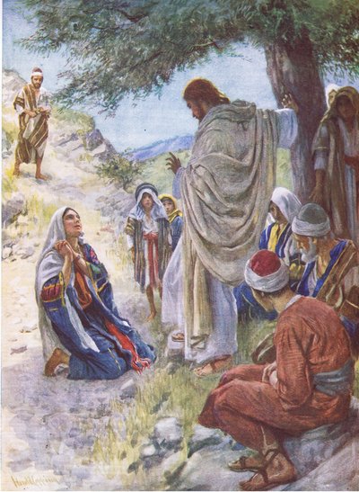 Martha hite, illusztráció a Pictures That Teach The Crown sorozatból, 1920 alkotó: Harold Copping
