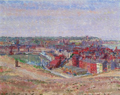Dieppe, 1911 körül alkotó: Harold Gilman