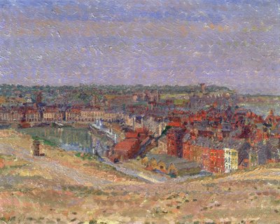 Dieppe, 1911 körül alkotó: Harold Gilman
