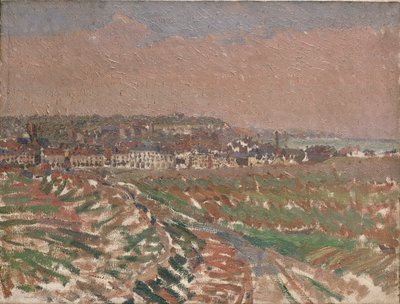 Dieppe Nyugatról, 1910-1911 alkotó: Harold Gilman